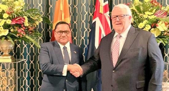 Vijitha Herath Holds Talks with NZ Speaker